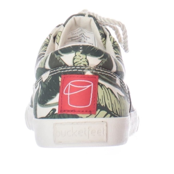 Womens bucketfeet Savusavu Rope Lace Fashion Sneakers, Green size 7 - Picture 3 of 8